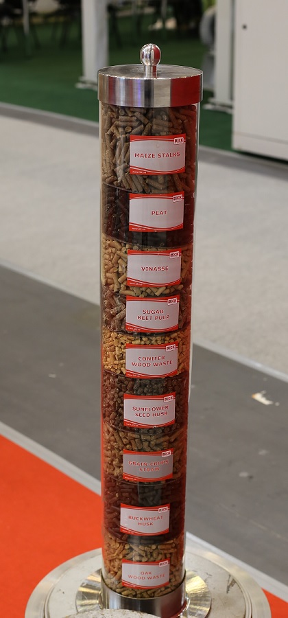 pellets can be from different raw materials